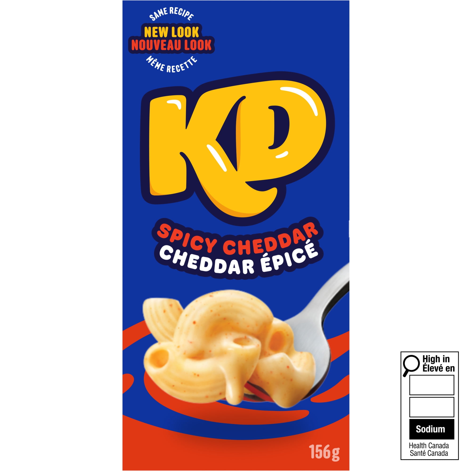 Kraft Dinner Spicy Cheddar Macaroni & Cheese, 156 g Box