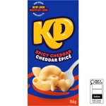 Kraft Dinner Spicy Cheddar Macaroni & Fromage, 156 g Boîte