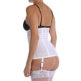 thumbnail image 4 of Women's Rago 21 Shapette Waist Cincher with Removable Garters (Black 8X), 4 of 4