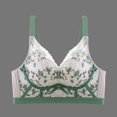 thumbnail image 2 of XZNGL Women Ethnic Style Comfortable Without Steel Rings Characteristic Pattern Magnetic Small Chest Collection Underwear Desire Sexy Bra, 2 of 3