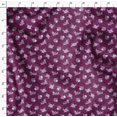 thumbnail image 4 of Soimoi Pink Silk Fabric Circle & Peony Floral Print Sewing Fabric Yard 44 Inch Wide, 4 of 5