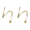 thumbnail image 2 of Vaidha Spirall Hoop Twists Earrings Double Twists Hoop Earrings For Piercing | Small Spirall Cartilage Hoop Earring | Double Piercing Earrings For Women, 2 of 5