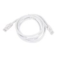thumbnail image 2 of Monoprice FLEXboot Series - Câble Patch - RJ-45 (m) à RJ-45 (m) - 7 Pieds - UTP - CAT 5e - Démarré, Sans Accroc, Strié - Blanc, 2 of 2