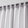 thumbnail image 4 of Bouclair Rideau Occultant Toulouse Gris avec Pattes Cachées 52x84 Po (132x213 cm), 4 of 10