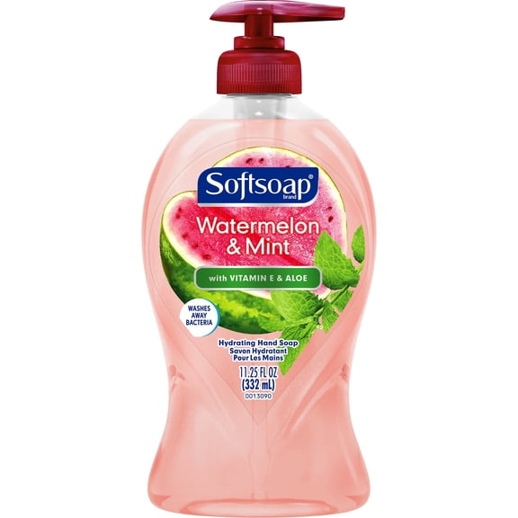 Softsoap Hydrating Liquid Hand Soap Pump, Watermelon & Mint - 332 ML