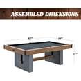 thumbnail image 2 of Barrington Billiards Urban Collection 7' Foot Pool Table, 2 of 6