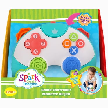 Étincelle créer Imagine contrôleur de jeu enfants faire semblant jouer lumière son musique amusement, Groupe d’âge 12 mois +