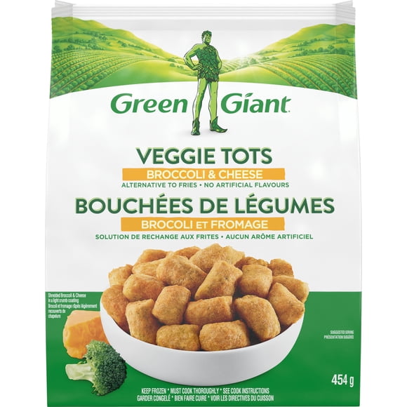 Green Giant Broccoli & Cheese Veggie Tots, 454 g