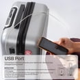 thumbnail image 4 of Air Canada Magnum Carry-On Hardside Luggage: 20 Inch Carry On Spinner Suitcase with USB Charger, 4 of 9