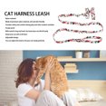 thumbnail image 4 of Cat Harness And Leash, Easy Control Breathable Dog Traveling Harness For Pet Outdoor Walking, 4 of 8