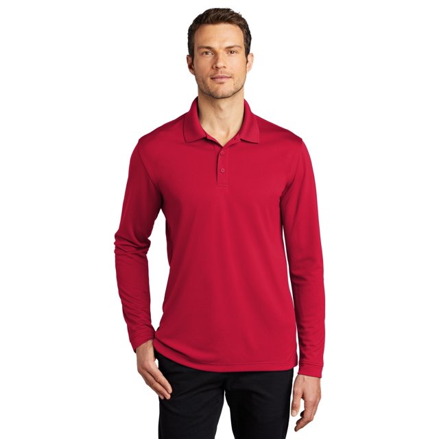 Port Authority Men's Dry Zone UV MicroMesh Long Sleeve Polo K110LS