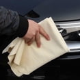 thumbnail image 4 of Regular Chamois Leather Cleaning Cloth Car Washing Towel Various Sizes 30*30Cm, 4 of 10