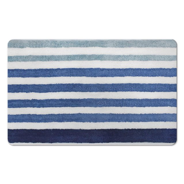Luxury Bathroom Rugs Bath Mat, Non-Slip Soft Fluffy Microfiber Shower Rug, Quick Dry, Machine Washable 20x32 in Perfect for Tub, Bathroom, and Shower