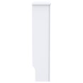thumbnail image 2 of vidaXL Housse de Radiateur MDF Blanc 78 cm, 2 of 4