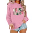 thumbnail image 1 of Pisexur Sweat-Shirt de Noël Décontracté à Manches Longues Col Rond pour Femmes, Chandail Ample et Confortable, Imprimé Mode Festival Automne, 1 of 4