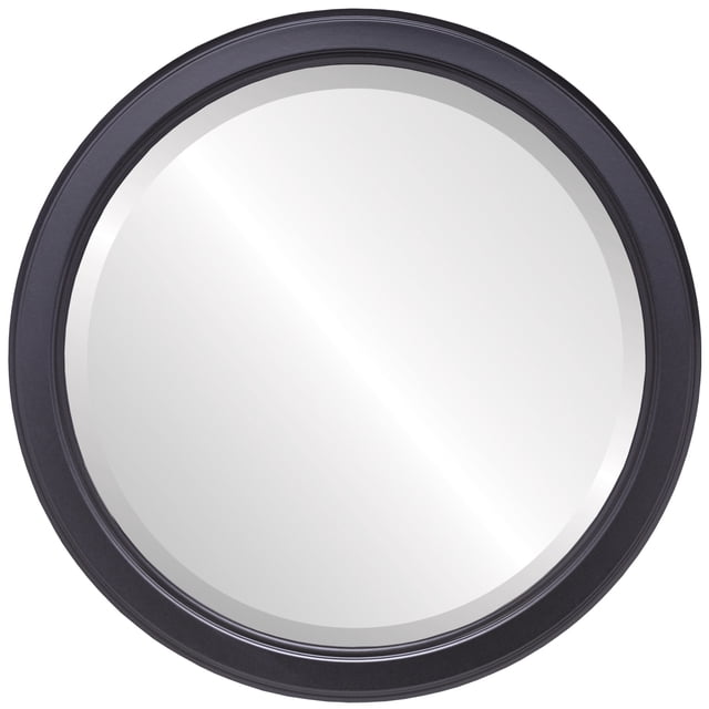 Miroir Encadré Toronto - Noir Mat