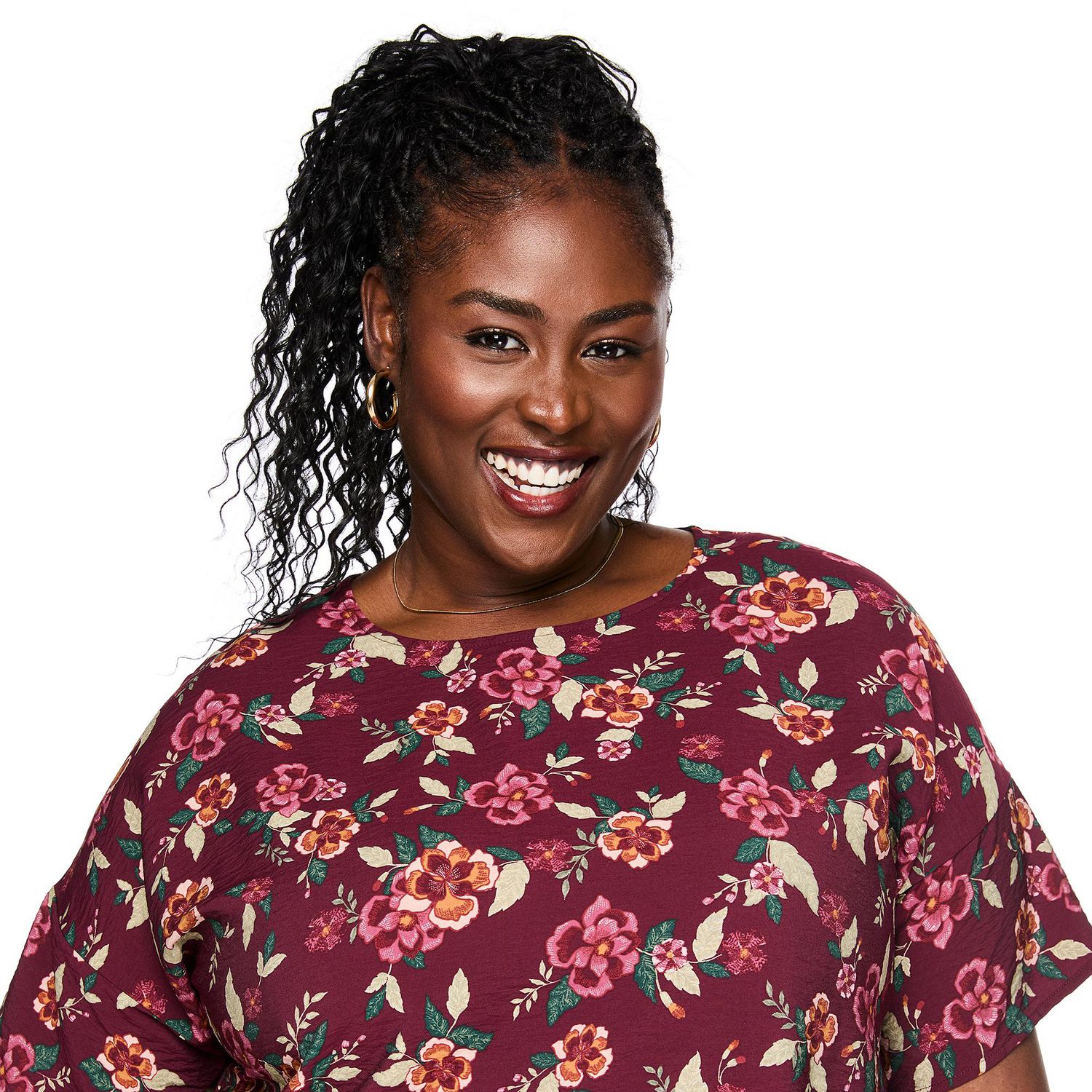 Haut imprimé à manches courtes Lane Bryant Plus pour femmes