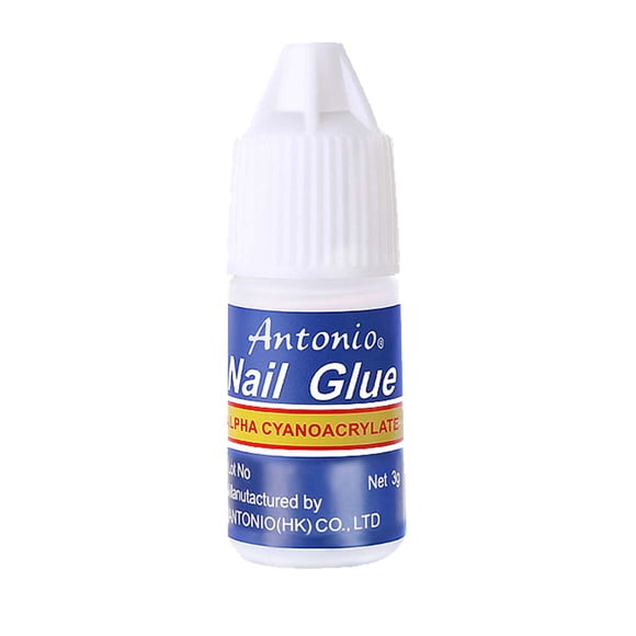 justhard Nail Attachment Glue Liquid Rhinestones Multi-Purpose Manicure Tools Universal High Viscosity Makeup Supplies Accessories without package