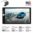 thumbnail image 1 of YOPTOP Double Din Car Stereo-7 inch Touch Screen double din car radio,Compatible with BT TF USB MP5/4/3 Player FM ,Support Backup Rear View Camera, Mirror Link ,Caller ID, Upgrade The Latest Version, 1 of 7