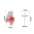 thumbnail image 3 of Yhmxh Bougies d'Anniversaire Papillon Rouges 0-9, Bougie Chiffre Pailletée Papillon Décorations de Gâteau pour Enfants Adultes Anniversaire Mariage Anniversaire Fournitures de Fête Décorations de Noël en Liquidation - Numéro 4, 3 of 6