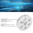 thumbnail image 4 of 1/4 7 Inch Empty Tape Reel, Fine Polished Silver Professional Aluminum Alloy Take Up Reel  For Recorders, 4 of 8