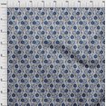 thumbnail image 3 of oneOone Cotton Poplin Fabric Leaves & Floral Block Print Sewing Fabric BTY 42 Inch Wide, 3 of 5