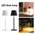 thumbnail image 4 of TFixol Lampe de Bureau LED Moderne au Design KD Élégant avec Commande Tactile, Chargement USB et Modes d'Éclairage Réglables - Blanc, Batterie 2000 mAh, Parfaite pour la Table de Chevet Ou l'Étude, 4 of 6