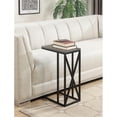 thumbnail image 2 of Convenience Concepts Tucson C End Table, Weathered Gray / Black, 2 of 4