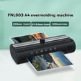 thumbnail image 2 of A4 Laminating Machine Hot Cold Mode Photo Plastic Sealing Apparatus Automatic Small Office Document Sealing Device FNL003g ,Fast Heat, 2 of 5