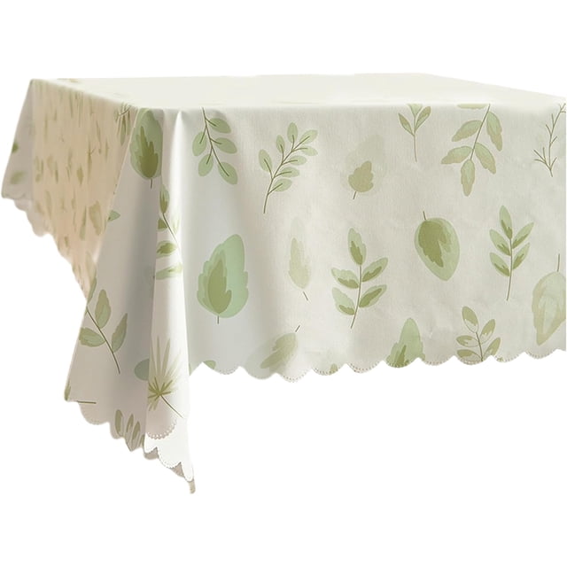SLYNSHome Rectangle Table Cloth Waterproof Tablecloth 23.6x35 inch Plastic Table Cover for Dining, Camping, Indoor and Outdoor