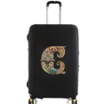 thumbnail image 1 of Housses de Bagage Housse de Protection Bagage de Voyage Anti-Rayures Housse Anti-Poussière Réutilisable Housse Lavable Motif Imprimé Graphique 8Graphic Letter C L, 1 of 6