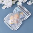 thumbnail image 1 of CRAFTHROU 10 Pcs Sacs de Rangement Alimentaires Réutilisables Portables Voyage Convivial Usage Domestique Pochette à Collations Petits Sacs à Collation Emballage Alimentaire, 1 of 5