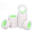 thumbnail image 1 of Paper Price Stickers, Clear Printing Accurate Hole Position Single Row 21x12mm Price Tag Labels 15000Pcs With Red Lines For MX5500 Labeller, 1 of 8