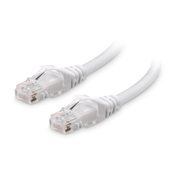 Cable Matters 10Gbps Snagless Cat 6 Ethernet Cable - 9ft Cat 6 Cable Cat6 Cord Ethernet Cord White