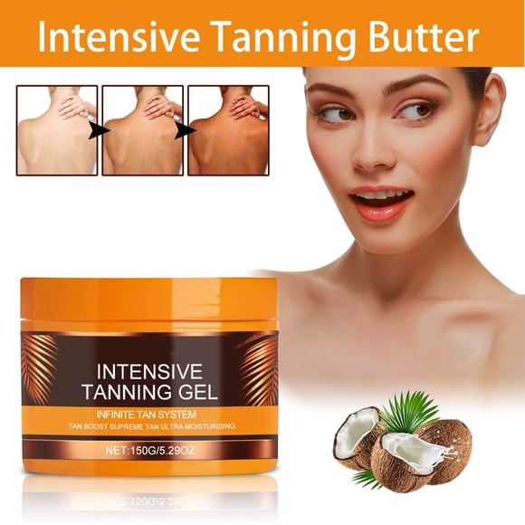 Up to 50% Off Personal Care Clearance!Intensive Tanning Gel Intensive Tanning Accelerator Brown Tanning Gel Tanning Accelerator For Sunbeds Brown Intensive Tanning Gel For Outdoor, Gifts for Women
