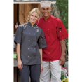 thumbnail image 1 of Uncommon Threads 0415-1902 Small Short Sleeve Chef Coat in Red, 1 of 4