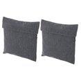 thumbnail image 1 of Unique Bargains 7'x7' Reusable Washable Polyester Snack Bag Sandwich Bag, Grey 2 Pack, 1 of 7