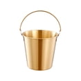 thumbnail image 2 of Stainless Steel Ice BucketCreative Champagne BucketBar Beer BucketRestaurant Food ContainerFrench FriesFried ChickenSnack Bucket, 2 of 6