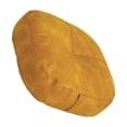 thumbnail image 3 of Maoww Coussin de Sol Rond Pouf Ottoman Décoratif Gris Adultes Intérieur pour Balcon Extérieur Léger Jaune, 3 of 6