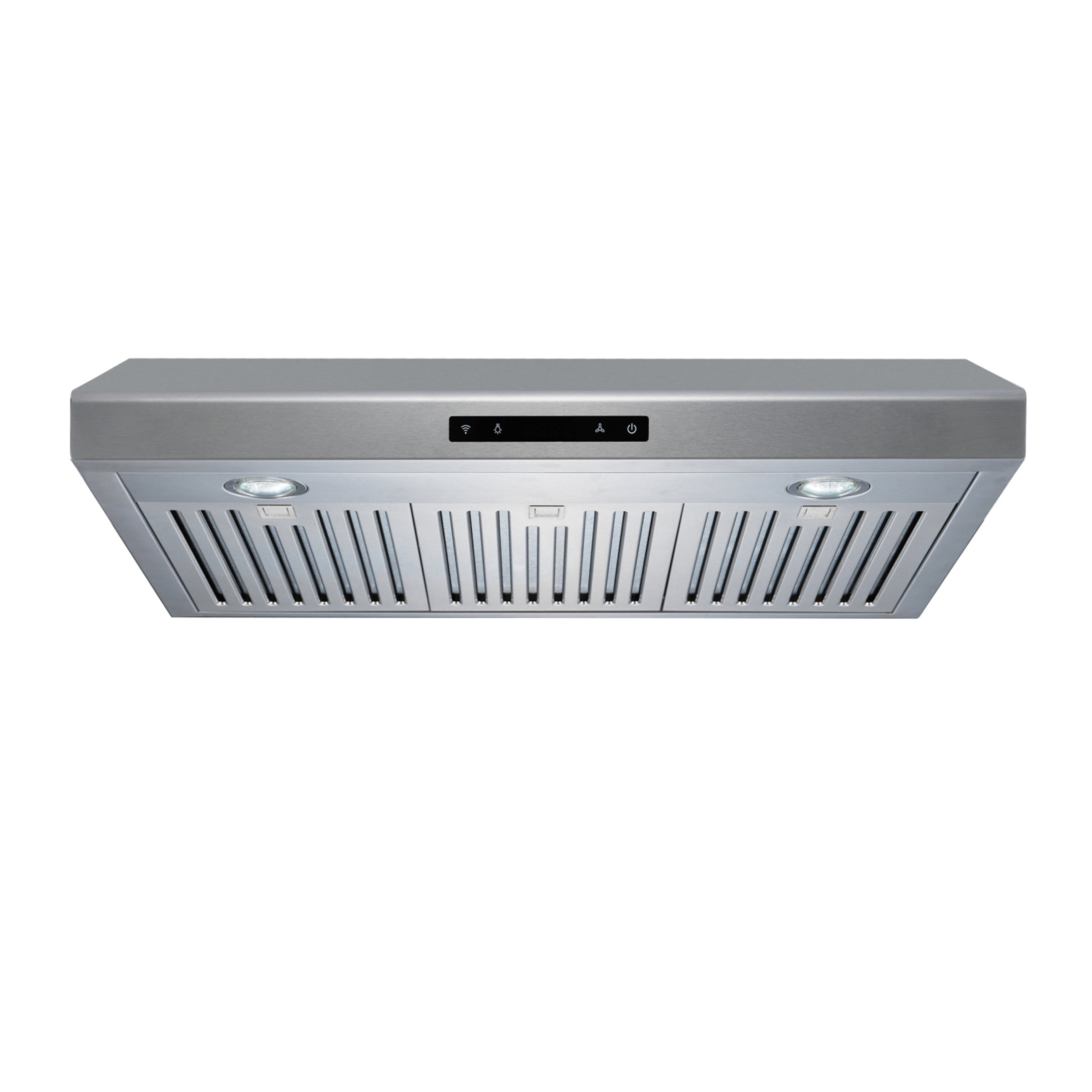 ROXON 860 CFM Centrifugal Blower Type Motor (High Grade) 30 Inches Under Cabinet Range Hood Kitchen Exhaust Fan Stainless Steel RXN-U14BSN-30