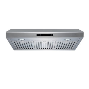 ROXON 860 CFM Moteur de type souffleur centrifuge (haute qualité) 30 Inches Sous Cabinet Range Hotte Éventail d'échappement de cuisine Acier inoxydable RXN-U14BSN-30