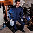 thumbnail image 2 of Portwest Mens Liverpool-zip Workwear Coverall, 2 of 2