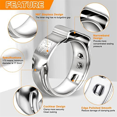 thumbnail image 3 of Bague de Serrage à Sertir en PEX de 1/2 Po, Bague à Écraser à Sertir à Serrer, Collier de Serrage pour Boyau d'Oreille Simple pour Raccords de PEX, 120 Pcs, 3 of 5