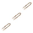 thumbnail image 1 of Maytalsory Sac Chaîne Sangles Résine-Faite Accessoires pour Polyvalent Sac à Main Chaîne Sangles Résine Sac Chaînes Bons Cadeaux L204-ZS 3Set, 1 of 6