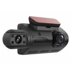 3-inch Voiture DVR Caméra Dash Cam Dual Record Enregistreur vidéo caché Caméra Dach 1080P Surveillance du stationnement de la vision nocturne DashCam