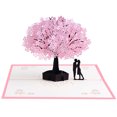 thumbnail image 1 of Clearance! 3D Stereo Greeting Card Wedding Invitation Card Valentine's Day Rose Flower Card, 1 of 1