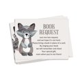thumbnail image 2 of Inkdotpot 30 Books For Baby Shower Request Cards Bring A Book Instead Of A Card Jungle Animals Gender Neutral Baby Shower Invitations Inserts Games, 2 of 6