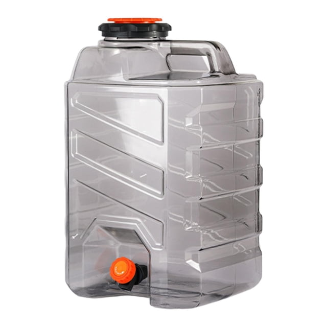S SERENABLE Pichet d'Eau de Camping Distributeur de Boisson Étanche avec Robinet Réservoir d'Eau pour Activités de Plein Air Fourgonnette Randonnée Voyage Conduite 24 L