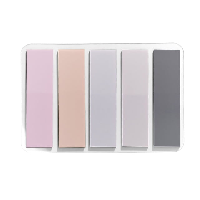 Clearance! Sweet Home Farm Home Decor Pure Color Mark Message Index Sticker Students Can Paste Classified Notes Memo Stickers 100 Sheets One Size Multi-Color
