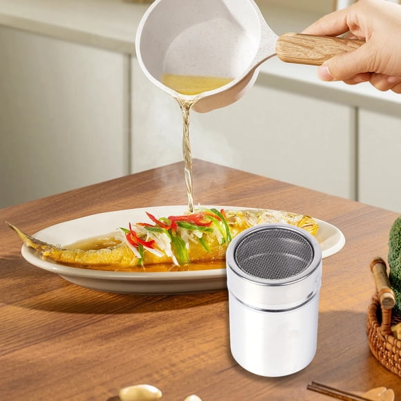 XYAIYT Stainless Steel Spice Jar with Dirt Proof Lid,Compact Portable Seasoning Container for Kitchen,Camping Outdoor Cooking,Easy to Clean and Multifunctional(Silver)